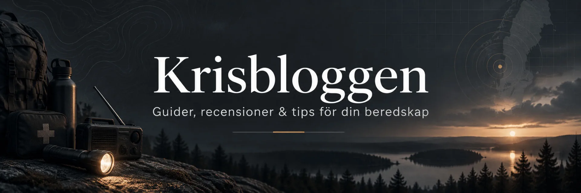 Krisebloggen – guider, anmeldelser og tips til din beredskap
