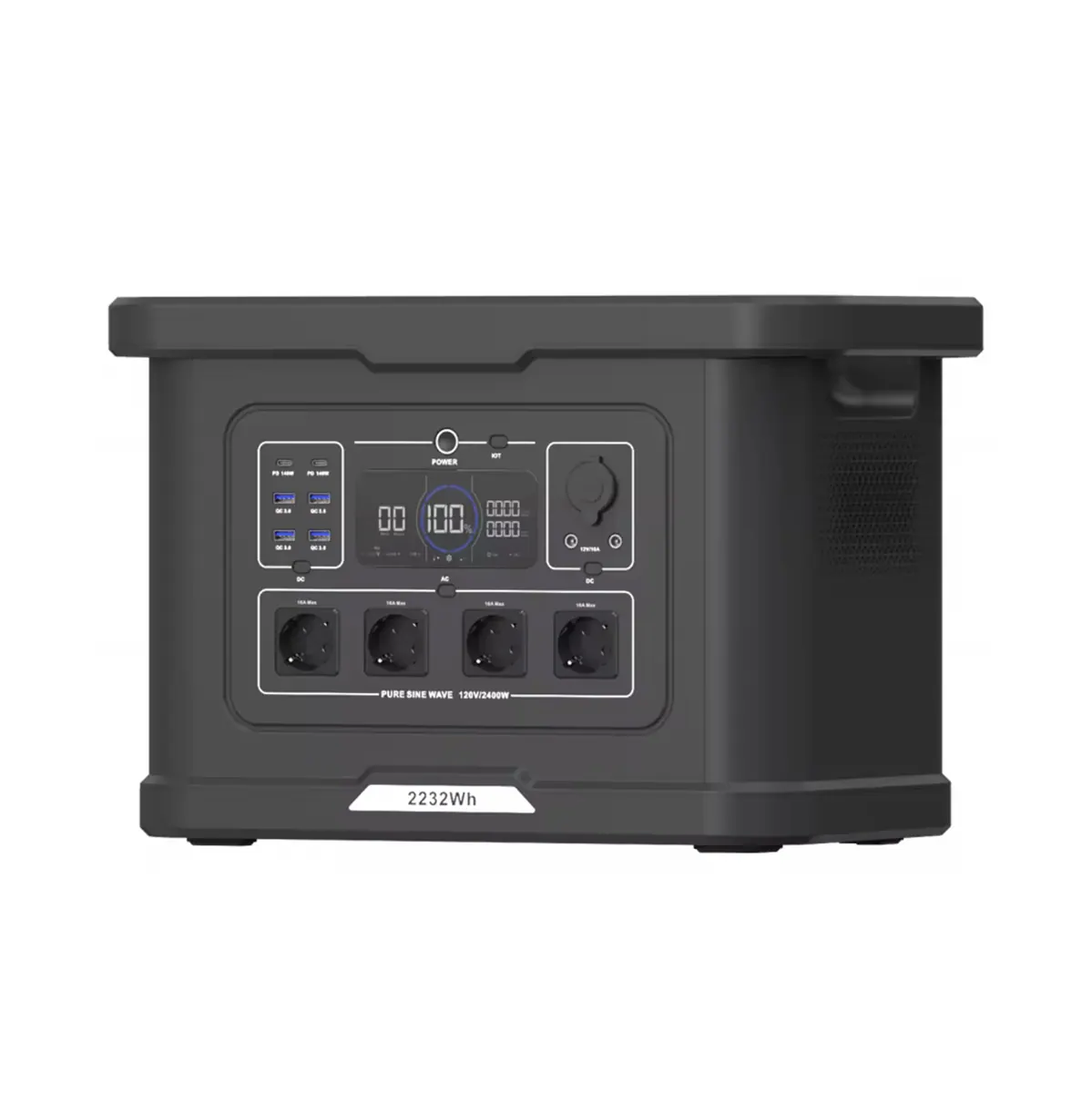 Kriseskydd PowerStation 2400W