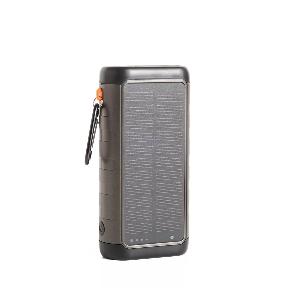 Nødstrømsbank for beredskap – 30 000 mAh (Solcelle, Sveiv & Hurtiglading)