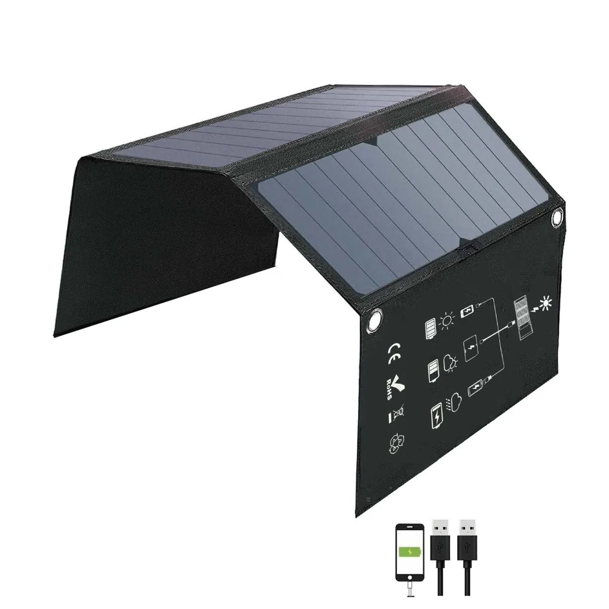 Solcellelader 30 W
