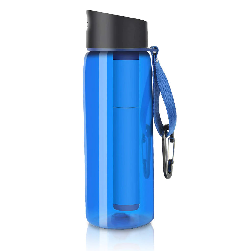 Vannflaske med innebygd filter 650 ml